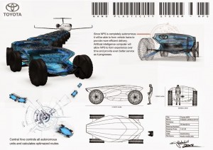 Vienas T. Jankausko datrbų - koncepcinis  oro uostų aptarnavimo transporteris 