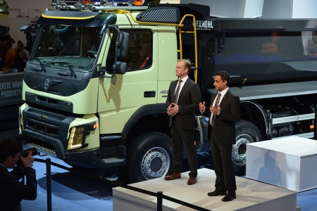 Превосходная шоу-презентация нового Volvo FH